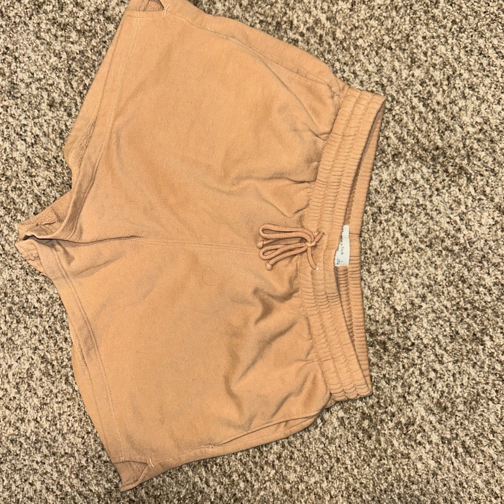 Abercrombie & Fitch Women's Brown Athletic Shorts